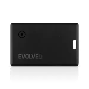Bluetooth-трекер Evolveo TrackCard с поддержкой Apple Find My, чёрный