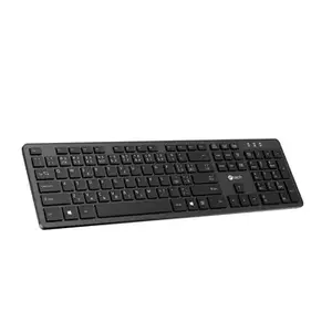 Wireless keyboard c-tech KB-115 2.4 GHz, compact layout, USB receiver