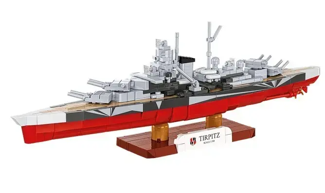 Cobi Kara kuģis Tirpitz, 593 detaļas Photo 8