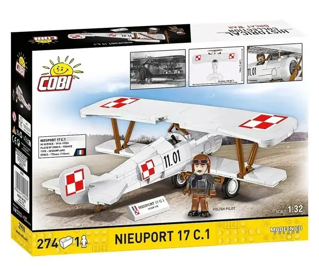 Cobi Nieuport 17 C.1 komplekts Photo 2