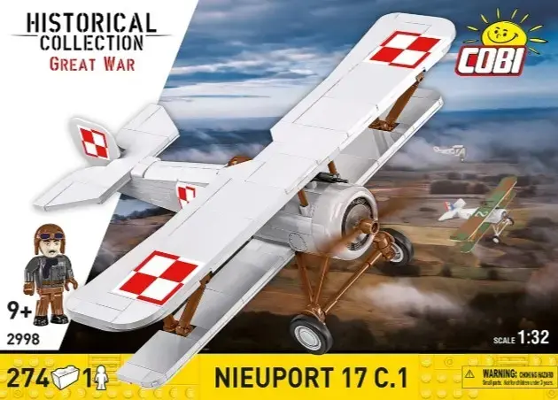 Cobi Nieuport 17 C.1 komplekts Photo 8