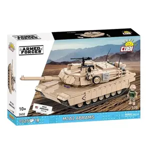 Construction Set bricks Cobi M1A2 Abrams 1025 pieces model CO﻿BI-2632
