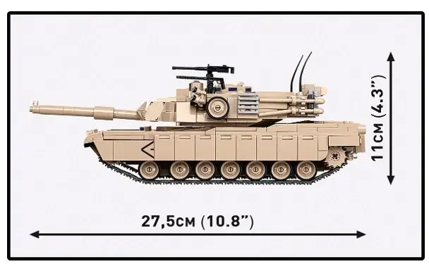 Cobi M1A2 Abrams bricks set COBI-2632 Photo 5