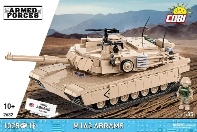 Cobi M1A2 Abrams bricks set COBI-2632 Photo 10