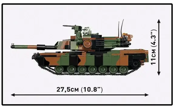 Cobi M1A2 SEPV3 Abrams construction set Photo 3