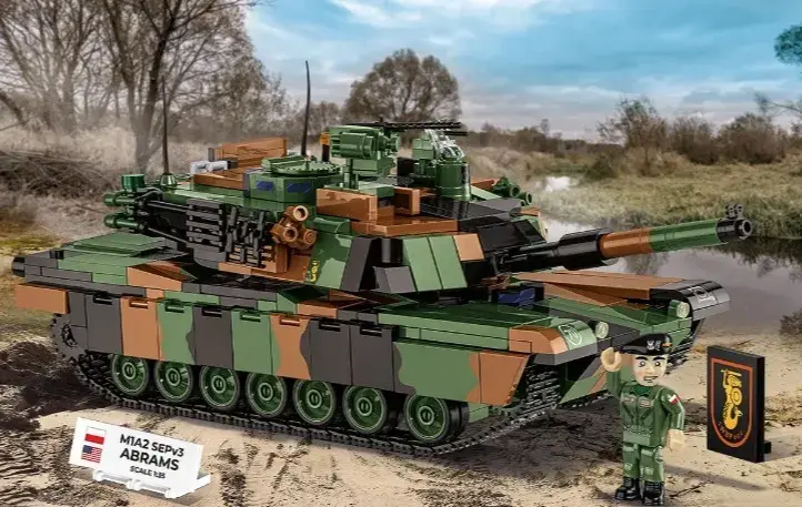 Cobi M1A2 SEPV3 Abrams construction set Photo 4
