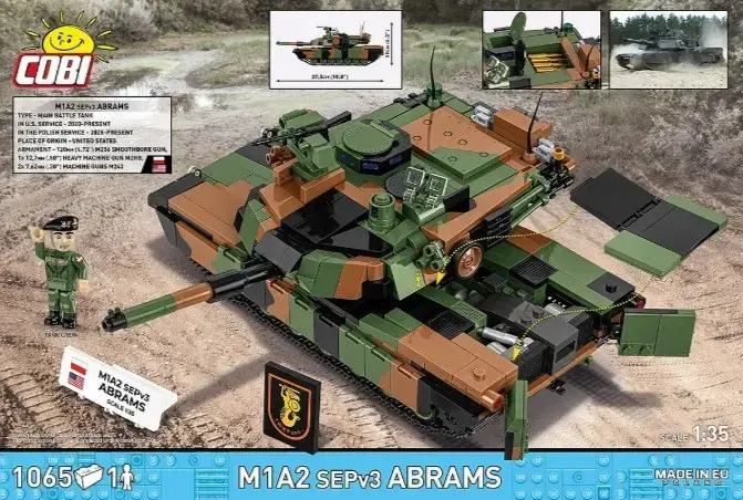 Cobi M1A2 SEPV3 Abrams construction set Photo 9