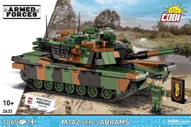 Cobi M1A2 SEPV3 Abrams construction set Photo 10