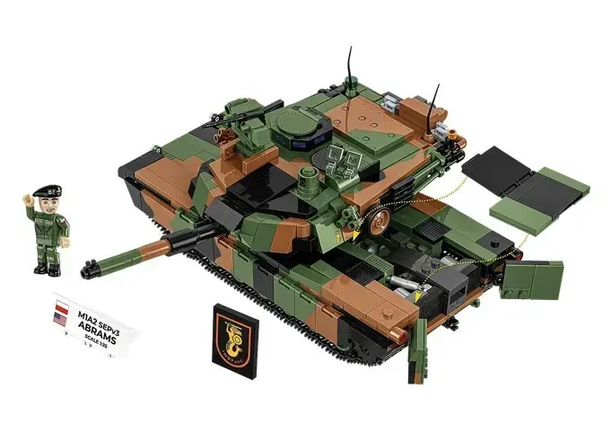 Cobi M1A2 SEPV3 Abrams construction set Photo 11