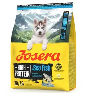 Сухой корм для щенков JOSERA High Protein Junior Sea Fish 3 кг — белковая рыбная формула для растущих собак