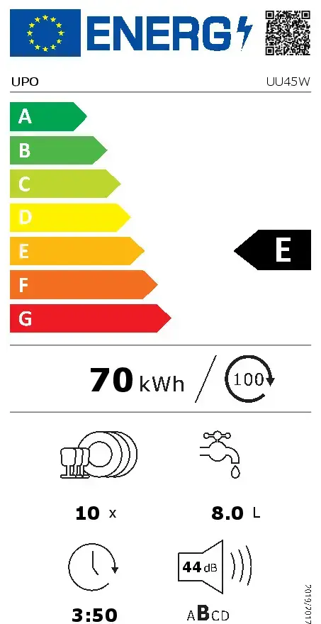Посудомоечная машина Upo WQP8 76H2 UU45W Photo 2
