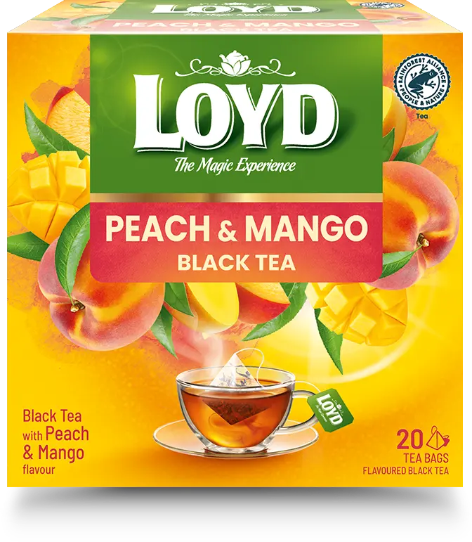 Tēja Loyd aromatizēta melnā tēja ar