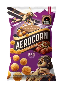 Snack Aerocorn corn and oat snack with BBQ flavor 100 g