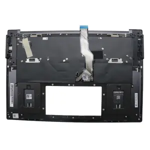Laptop spare part Cover and backlit keyboard for Lenovo ThinkPad X9-15 Gen 1, model 5M11Q55163, grey/multicolour