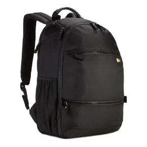 Case Logic Bryker BRBP-106 Mugursoma DSLR kamerai un dronam ar 15 collu klēpjdatora nodalījumu, melna
