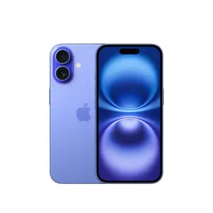 Смартфон Apple iPhone 16 128GB Ultramarine — 6,1" (2556×1179), A18, 48 МП двойная камера, Dual SIM, iOS 18, 170 г