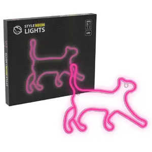 Decorative neon-style LED light MANTA SNL70PK Style Neon Lights CAT 2 Pink (model SNL70PK)