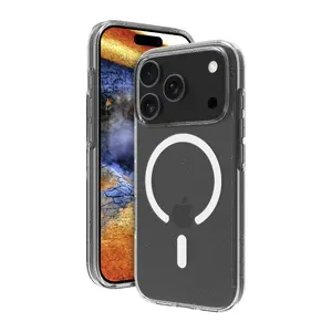 Mobile phone cover dbramante1928 Greenland Pro MS for Apple iPhone 17 Pro — Transparent / White