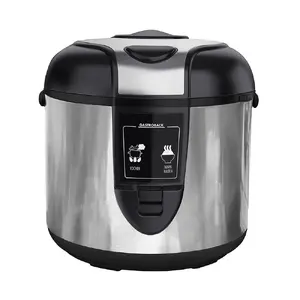 Rice cooker GASTROBACK Design Premium Edition 3 L, 410 W, Black/Stainless steel