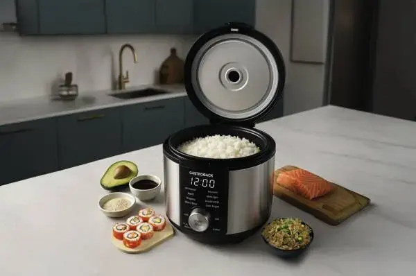 GASTROBACK Rice Control Low Carb & Steam — rīsu katls 3 L Photo 3
