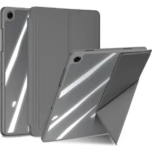 Защитный чехол MAGI с держателем стилуса для Samsung Galaxy Tab A9 Plus / A11 Plus от dux ducis — серый