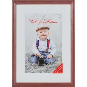Photo frame Victoria Collection Memory 21x29.7 cm (A4), mahogany finish
