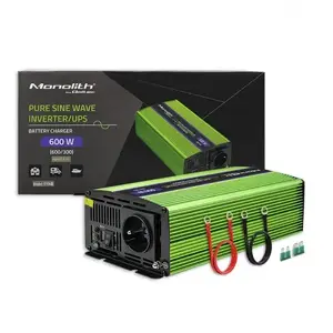 Инвертор UPS и зарядное устройство QOLTEC 12 В на 230 В чистая синусоида 300 Вт / 600 Вт