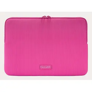 Toploader laptop bag TUCANO Colore for 35.6 cm (14") screens, PET material, fuchsia