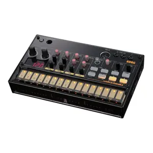 Analog drum machine Korg Volca Beats — tempo 59–360 bpm, MIDI, LED display, 193×115×45 mm