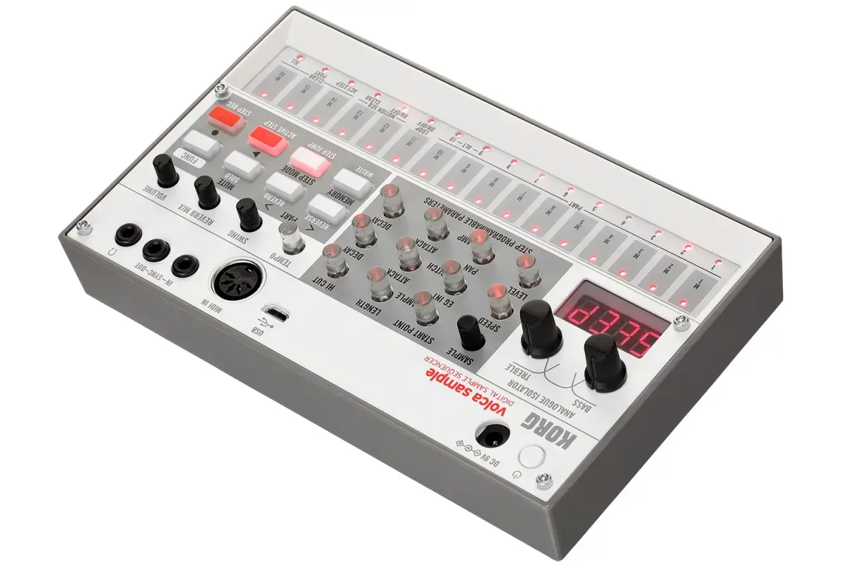 Korg volca sample2 Grey самплер Photo 3