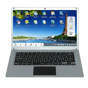 Ноутбук Ordissimo Eve 4, 14 дюймов HD, Intel Celeron N5100, 8 ГБ ОЗУ, 256 ГБ SSD, серебристый