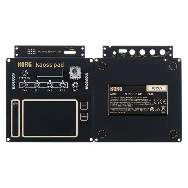 Korg NTS-3 Kaoss Pad — модуль эффектов Photo 5
