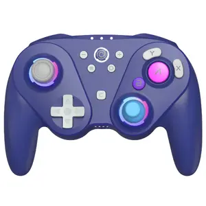 Gamepad Oniverse Foenix wireless Bluetooth controller – Ultra Violet, Bluetooth/RF/USB, USB-C, 1100 mAh battery, compatible with Nintendo Switch 2/Switch/GameCube/Wii/PC