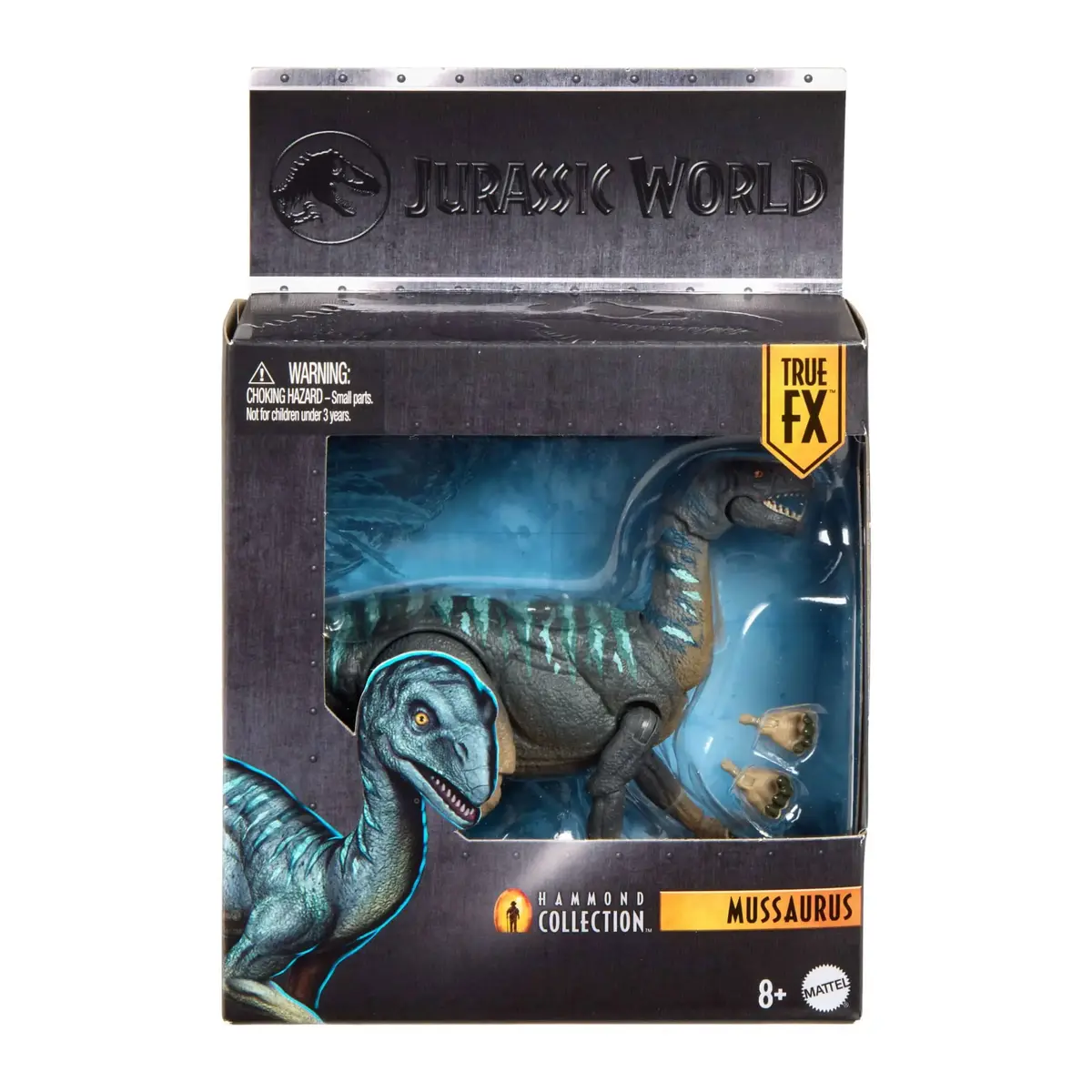 MATTEL Jurassic World Mussaurus — figūra, delikss, 15 locījumi Photo 6