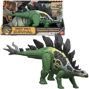 MATTEL Jurassic World GIGANTIC THRASHERS Stegosaurus фигурка Photo 1