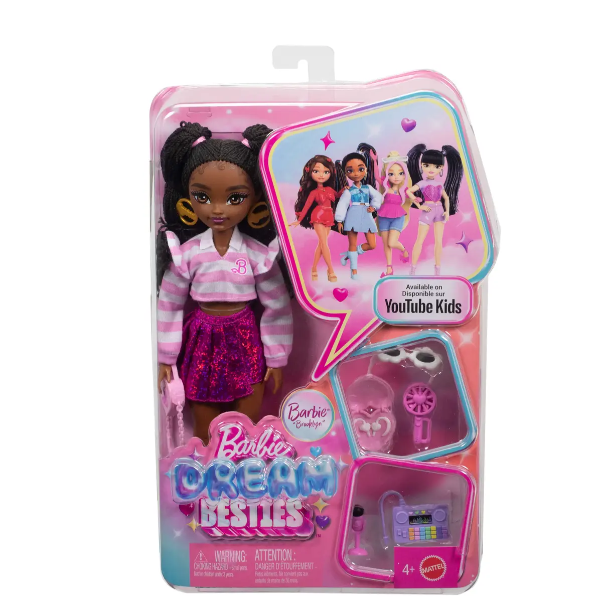 MATTEL Barbie Dream Besties “Brooklyn” modes lelle Photo 6
