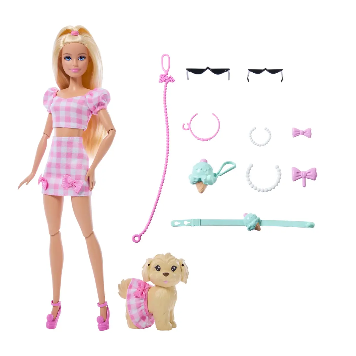 BARBIE Twinning Looks lelle ar kucēnu Photo 5