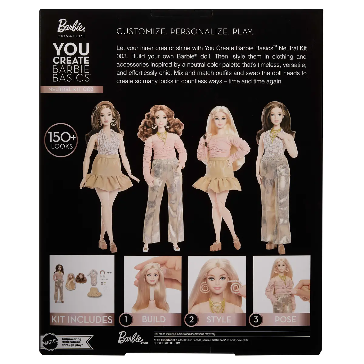 MATTEL Barbie Signature You Create Basics Neutral Kit 003 Photo 6