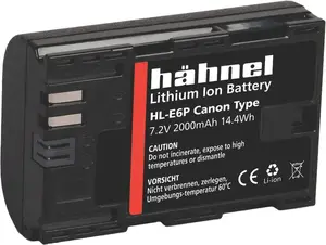 Akumulatoru komplekts Hähnel Twin Pack priekš Canon HL-E6P / LP-E6P — 2 × uzlādējami akumulatori