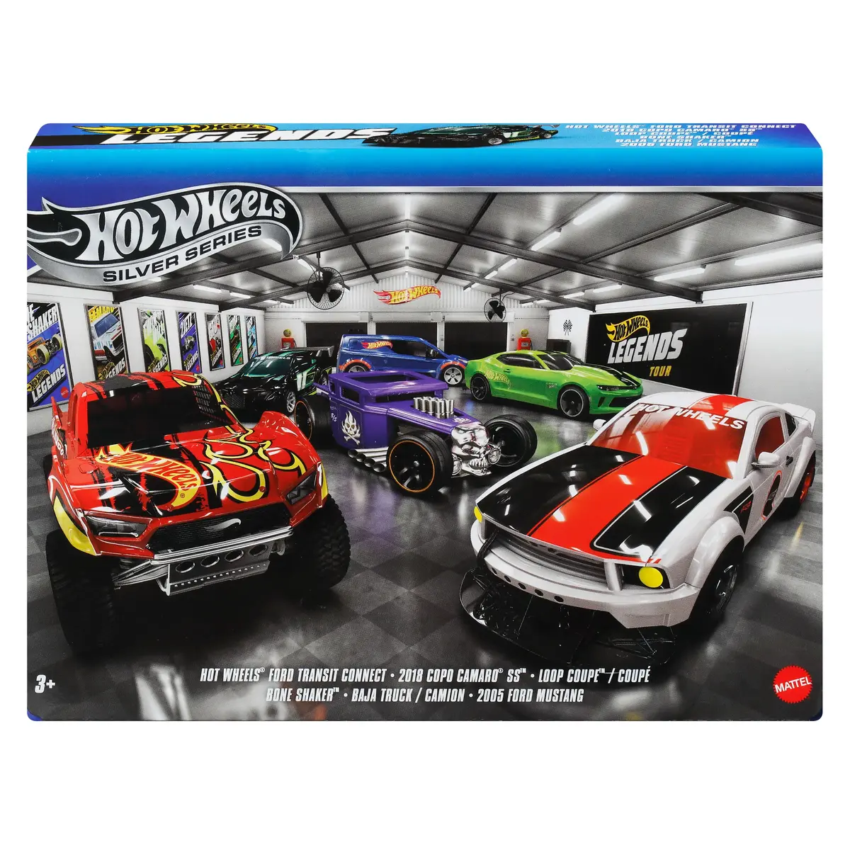 Automašīnu komplekts MATTEL Hot Wheels LEGENDS MULTIPACKS 2026 Photo 2