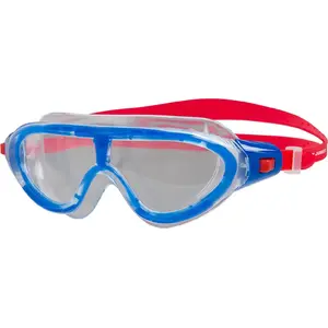 Swimming goggles Speedo Biofuse Rift Mask Junior, red frame with clear lenses