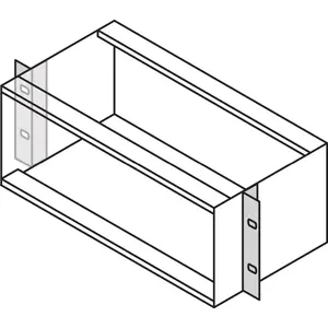 SCHROFF rack mounting bracket 19" universal angle pair 24560499 for 19-inch racks