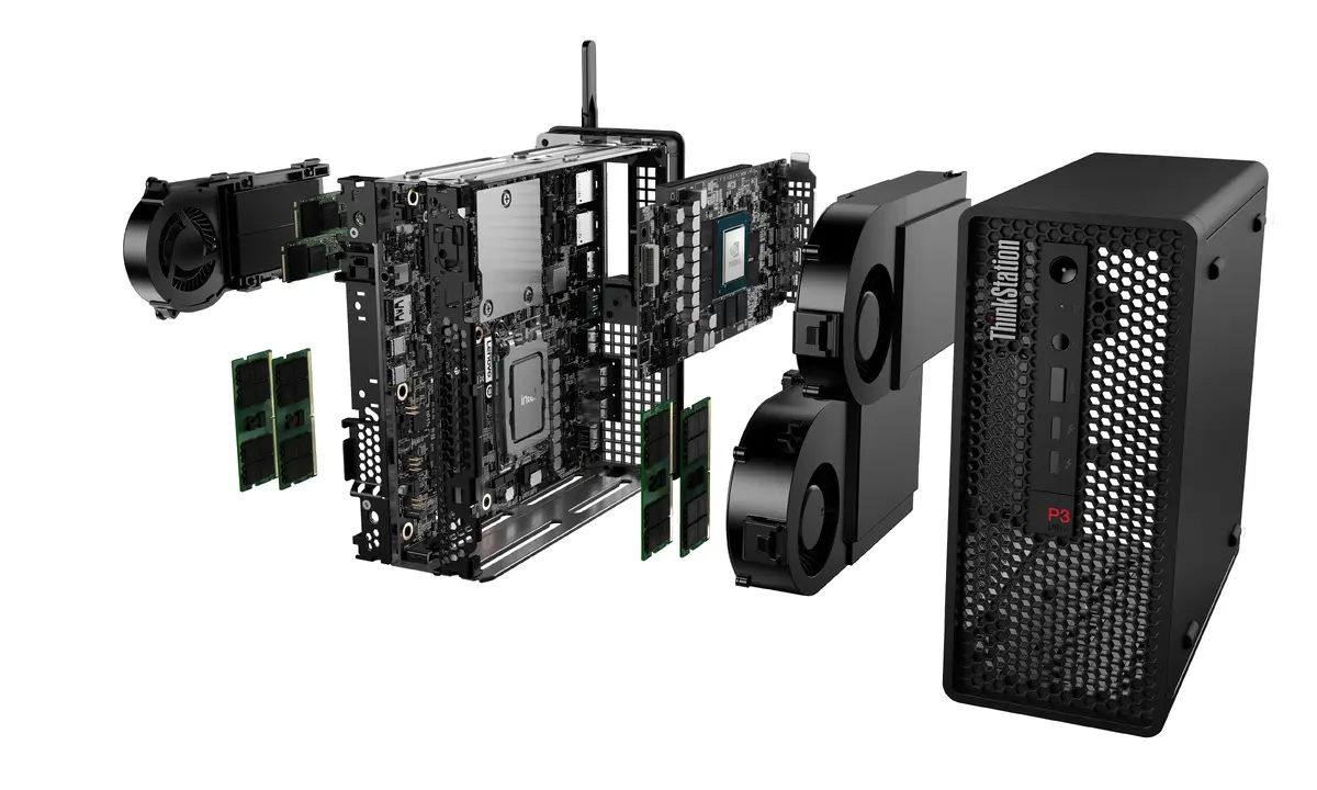 Lenovo ThinkStation P3 Ultra SFF рабочая станция i7-14700 Photo 12