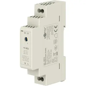 Автоматический выключатель GOOBAY 59573, входной ток 0.6 A, 100–240 V, 50 Hz, IP20, класс II, 18×59×92.5 мм, белый