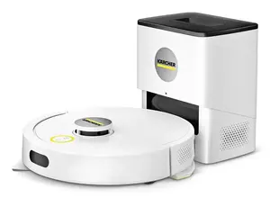 Робот-пылесос Kärcher RVC 3 Comfort Extra с базовой станцией, безмешковый, 0.24 л, белый