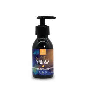Liquid Omega-3 Fish Oil Supplement for Dogs and Cats POKUSA 100 ml — fish flavor, joint and skin support