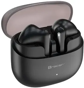 Bezvadu TWS ieliktie austiņas TRACER T12 TWS BT — melnas, Bluetooth