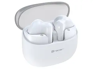 Bezvadu True Wireless (TWS) austiņas TRACER T12 TWS BT baltas