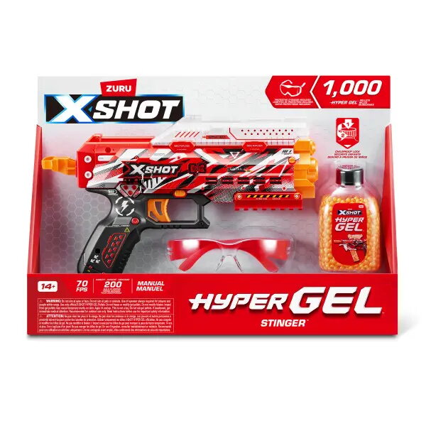 Rotaļu pistole XSHOT HYPER GEL 36728
