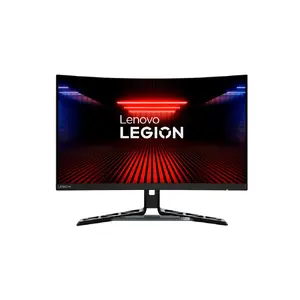 27" līkumots LED monitors Lenovo Legion R27fc-30 — 1920×1080 Full HD, VA panelis, 6 ms, 350 cd/m², VESA, skaļruņi, augstuma regulēšana (melns)